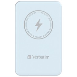 VERBATIM POWER P 5000 MAH UBS-C PD 20W WIRELESS 15W BLUE