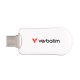 VERBATIM Plectra USB-C Flash Drive White 256GB