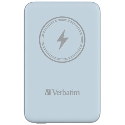 VERBATIM Power P 10000 mAh UBS-C PD 20W WIRELESS 15W Blue