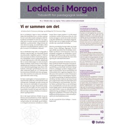 Ledelse i Morgen, Nr. 2 • Oktober 2019 • 23. årgang • Tema: Ledelse af teamsamarbejdet