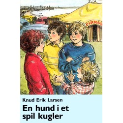 En hund i et spil kugler