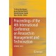 Proceedings of the 4th International Conference on Research in Management and Technovation: ICRMAT-2023