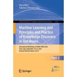 Machine Learning and Principles and Practice of Knowledge Discovery in Databases: International Workshops of ECML PKDD 2023, Turin, Italy, September 18–22, 2023, Revised Selected Papers, Part II