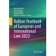 Balkan Yearbook of European and International Law 2023