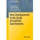 New Developments in the Study of Coalition Governments