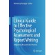 Clinical Guide to Effective Psychological Assessment and Report Writing: Integrating Research into Practice