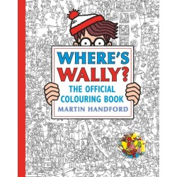 Where's Wally? The Official Colouring Book: Screen-free colouring and search-and-find fun from the bestselling Where's Wally? series, the perfect holiday, downtime or mindful activity for all ages