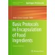 Basic Protocols in Encapsulation of Food Ingredients