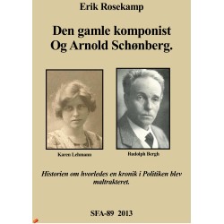 Den gamle komponist og Arnold Schønberg