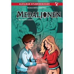 Medaljonen 3: Det halve hjerte: - letlæst og illustreret