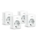 TP-LINK Tapo P100(4-pack) Mini Smart Wi-Fi Socket