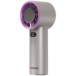 VERBATIM Cool’n’Go IceTouch Handheld Fan Grey/Purple