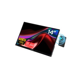 14'' Portable Touchscreen Monitor FHD Light incl. Powerbank