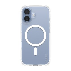 CARE Case Samba Transparent w. White MagSafe iPhone 17