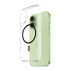 CARE Case Clear Urban Explorer Black MagSafe iPhone 17