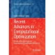 Recent Advances in Computational Optimization: Results of the Workshop on Computational Optimization WCO 2016
