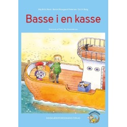 Basse i en kasse.