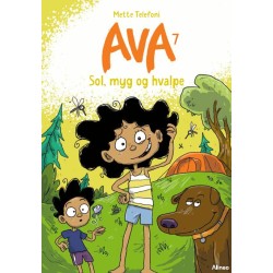 Ava 7, Sol, myg og hvalpe, Blå Læseklub: Sol, myg og hvalpe