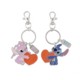Stitch & Angel Bff Keychain Set