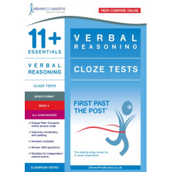 11+ Essentials Verbal Reasoning: Cloze Tests Book 4