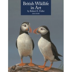 British Wildlife in Art by Robert Fuller Deluxe Diary A5 2026