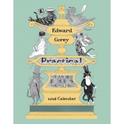 Edward Gorey: Practical Cats 2026 Mini Wall Calendar