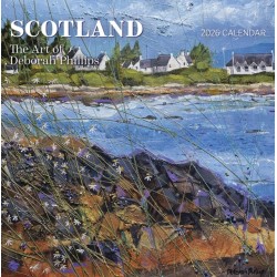 Scotland: The Art of Deborah Phillips 2026 Wall Calendar