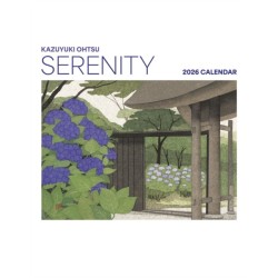Serenity: Kazuyuki Ohtsu 2026 Mini Wall Calendar