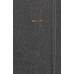 Charcoal Pocket Diary 2026