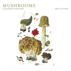 Mushrooms: Alexander Viazmensky 2026 Wall Calendar