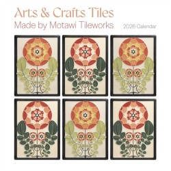 Arts & Crafts Tiles: Made by Motawi Tileworks 2026 Wall Calendar