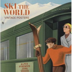 Ski the World: Vintage Posters 2026 Wall Calendar
