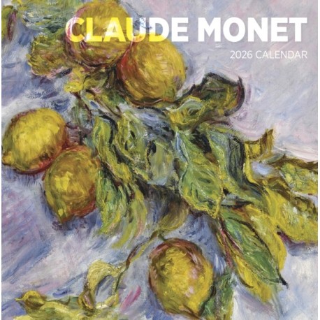 Claude Monet 2026 Wall Calendar