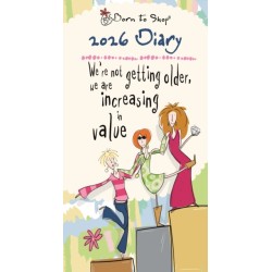 Born to Shop Deluxe Slim Diary 2026