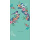 Bird Floral Deluxe Slim Diary 2026