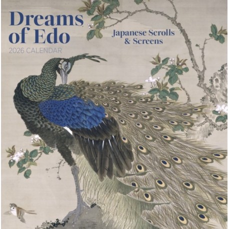 Dreams of Edo: Japanese Scrolls & Screens 2026 Wall Calendar