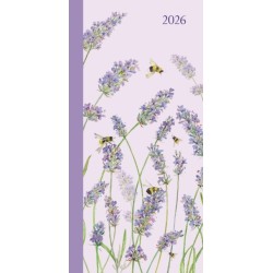 Lavender Deluxe Slim Diary 2026
