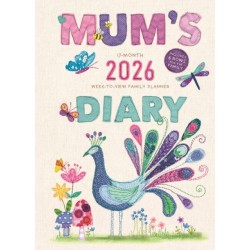 Mum's Fabric Planner A5 Diary 2026