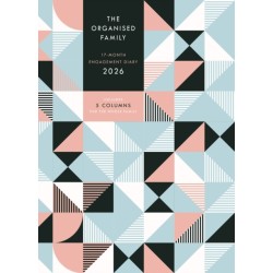 Organised Family (Geometric) Planner A5 Diary 2026