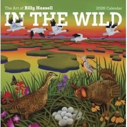 In the Wild: The Art of Billy Hassell 2026 Wall Calendar