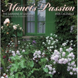 Monet's Passion: The Gardens at Giverny 2026 Wall Calendar