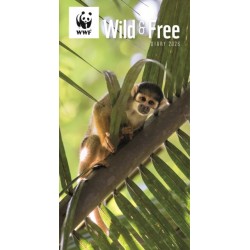 WWF Wild & Free Deluxe Slim Diary 2026