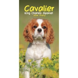 Cavalier King Charles Spaniels Slim Diary 2026