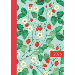 Strawberry Floral A6 Diary  2026
