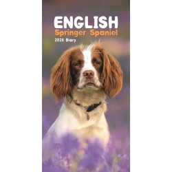 English Springer Spaniels Slim Diary 2026