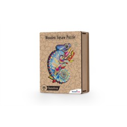 Wooden Puzzle - Chameleon