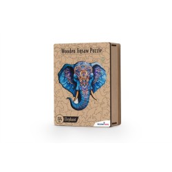 Wooden Puzzle - Elephant