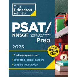 Princeton Review PSAT/NMSQT Prep, 2026: 3 Practice Tests + Review + Online Tools for the Digital PSAT