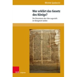 Wer erklart das Gesetz des Konigs?: Die Glossatoren des Liber augustalis im Konigreich Sizilien