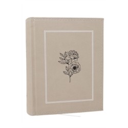 NKJV, Journal the Word Bible: Reflect, Journal or Create Art Next to Your Favorite Verses (Stone Leathersoft over board, Red Letter, Comfort Print)